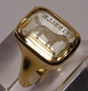 Intaglio - Carved Ring