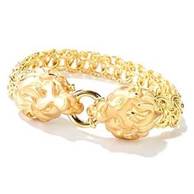 Gold Lion Bracelet