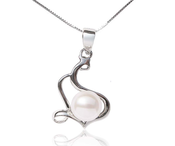 Pearl Pendant in 925 Silver by Oriental perals