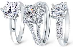 Engagement rings by Adiamor Jewelry